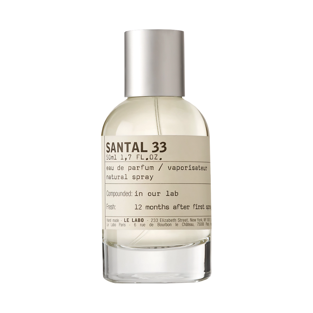 (さくら）LE LABO SANTAL 33 オードパルファム 50ml Santal 33 Eau de Parfum 50 ml - Le Labo - Dperfumes.cl